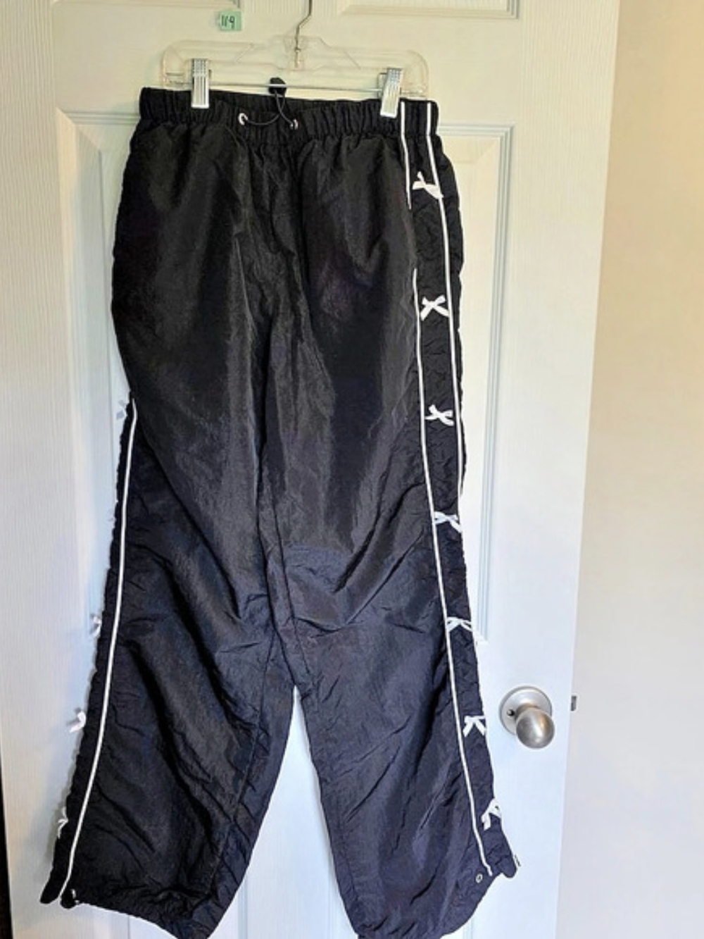 Coco & Shay Black & White Track Pants Size Small